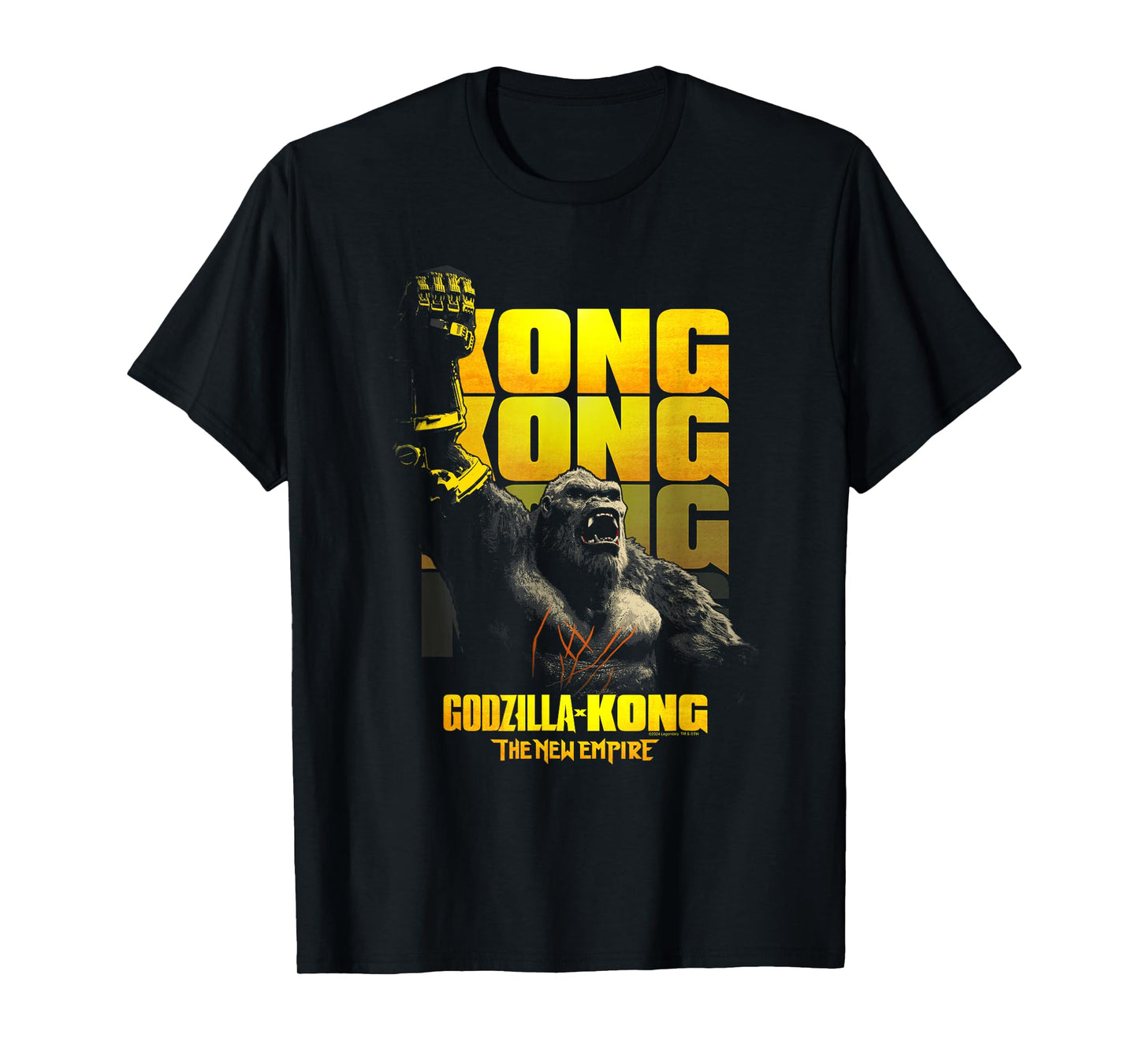 Godzilla x King Kong Beast Glove Kaiju T-Shirt