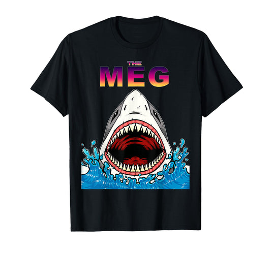 Meg, Shark, | love Shark Gift 2021 T-Shirt