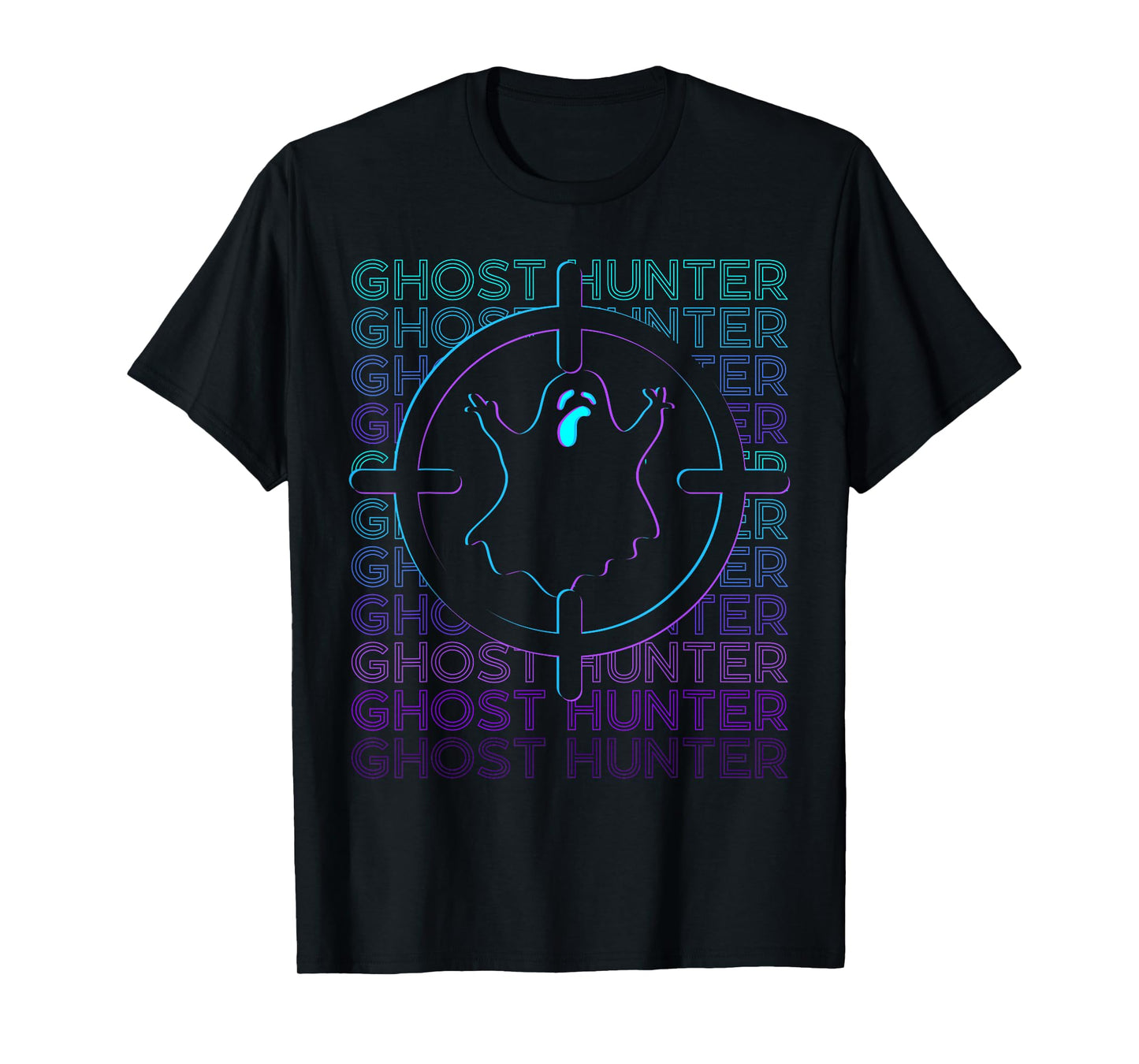 Ghost Hunter Ghost Hunting Retro T-Shirt