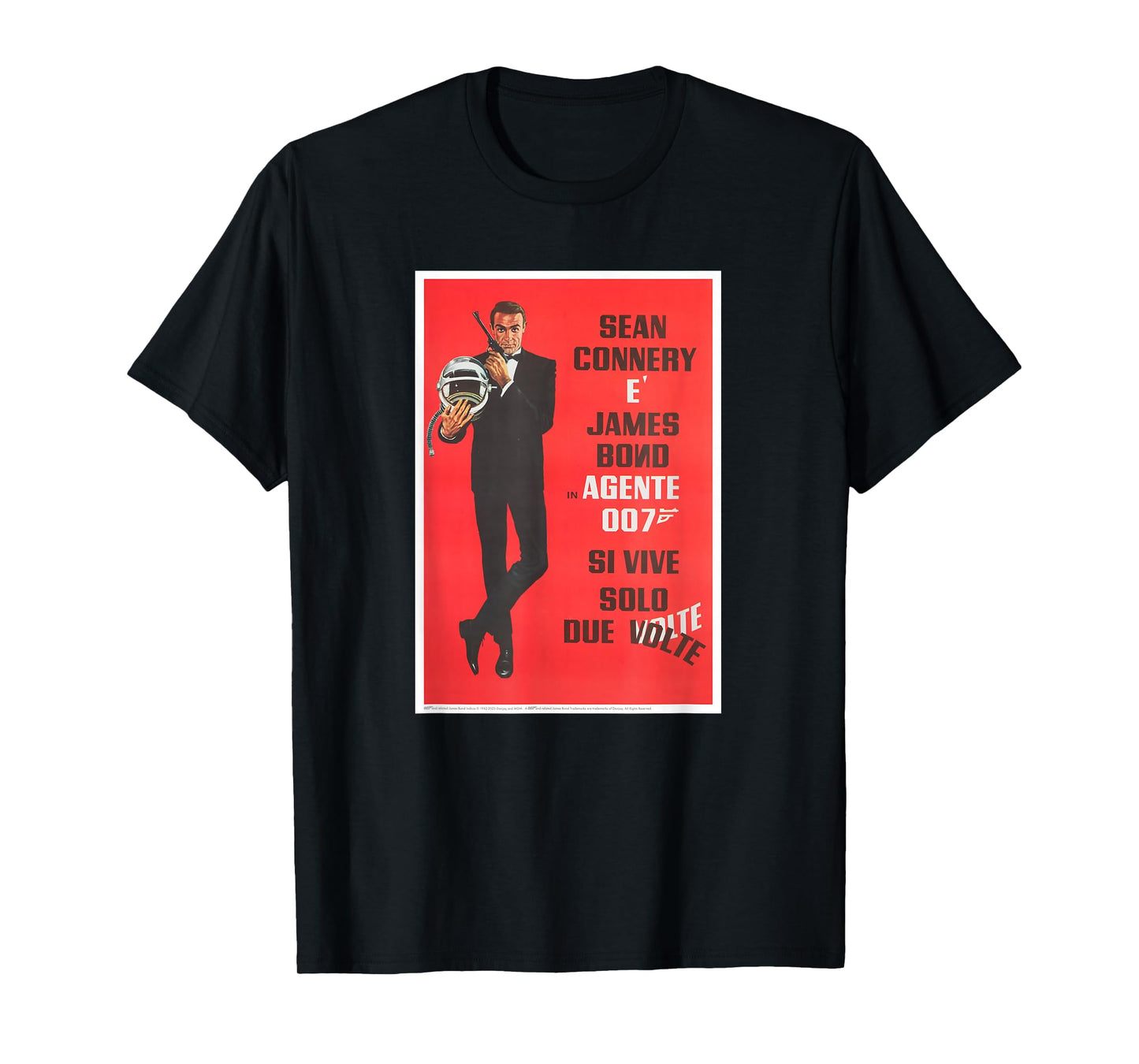 Official James Bond 007 You Only Live Twice T-Shirt