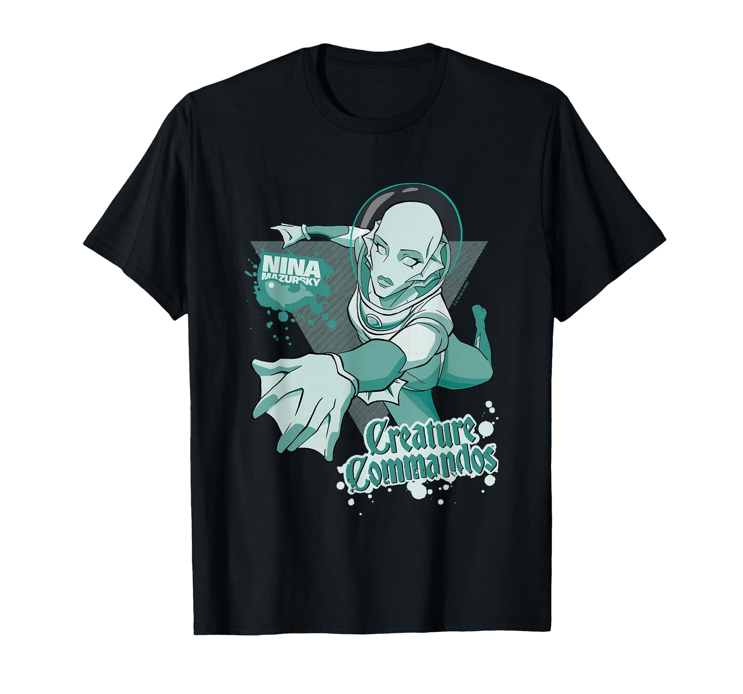 Creature Commandos Nina Mazursky Poster T-Shirt