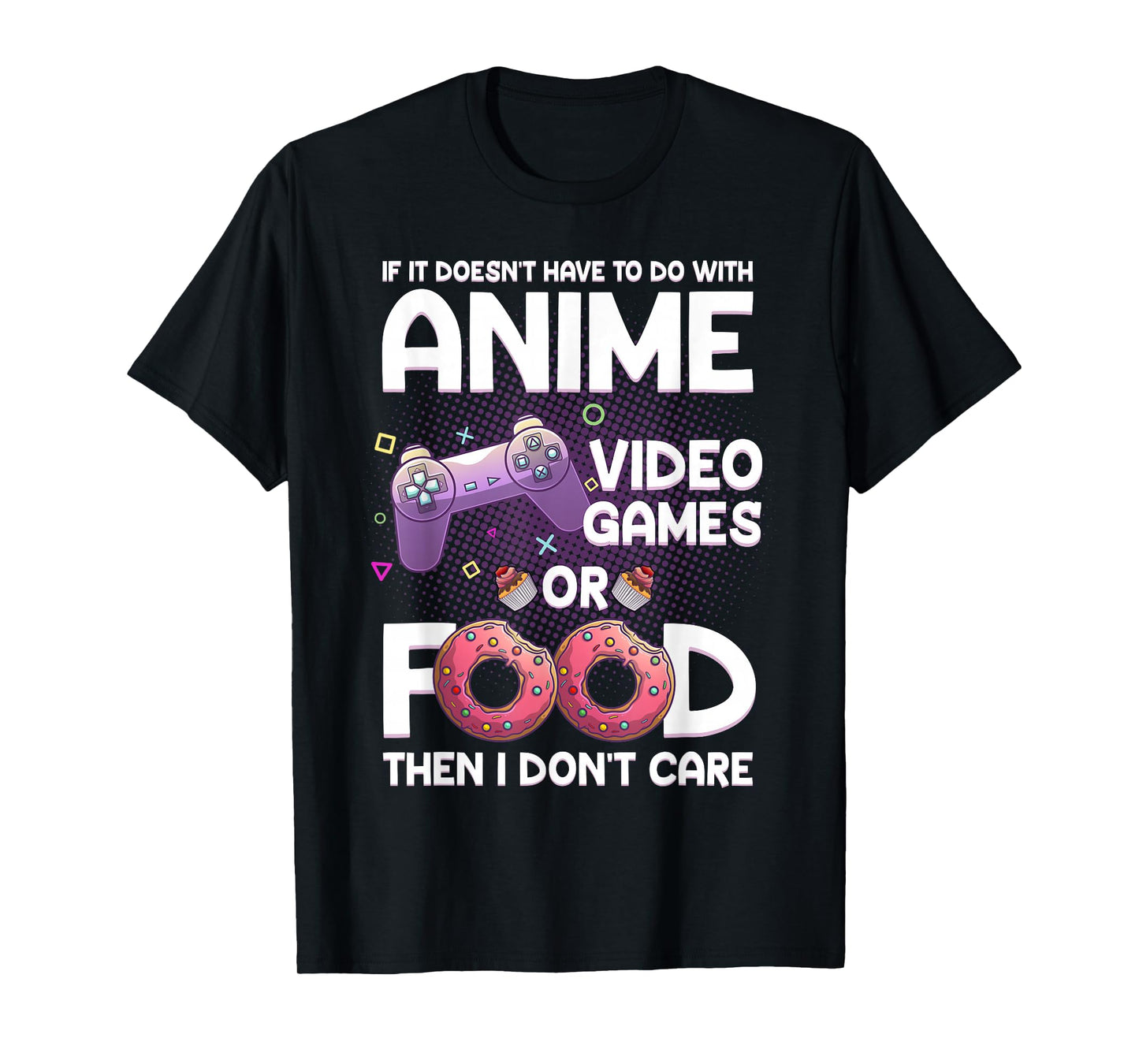 Anime Art for Women Men Teen Girls Anime Merch Anime Lovers T-Shirt Small