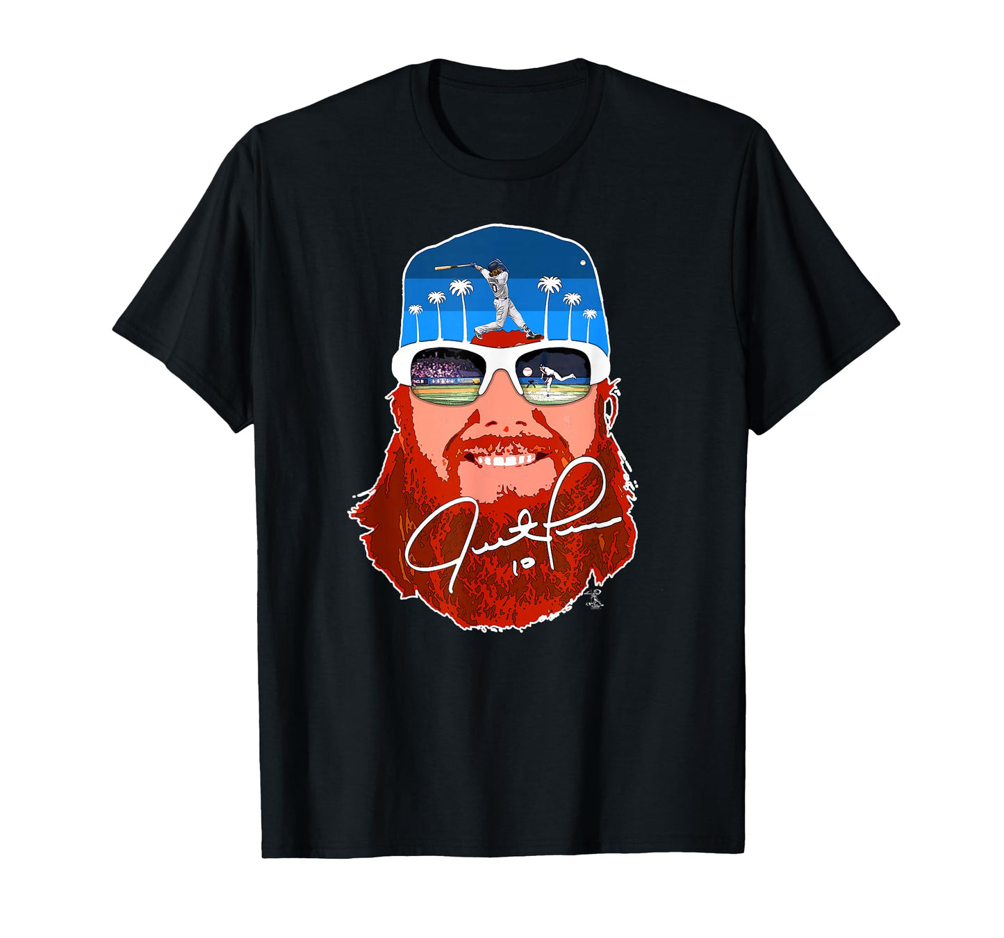 Justin Turner Big Red 2017 T-Shirt - Apparel T-Shirt