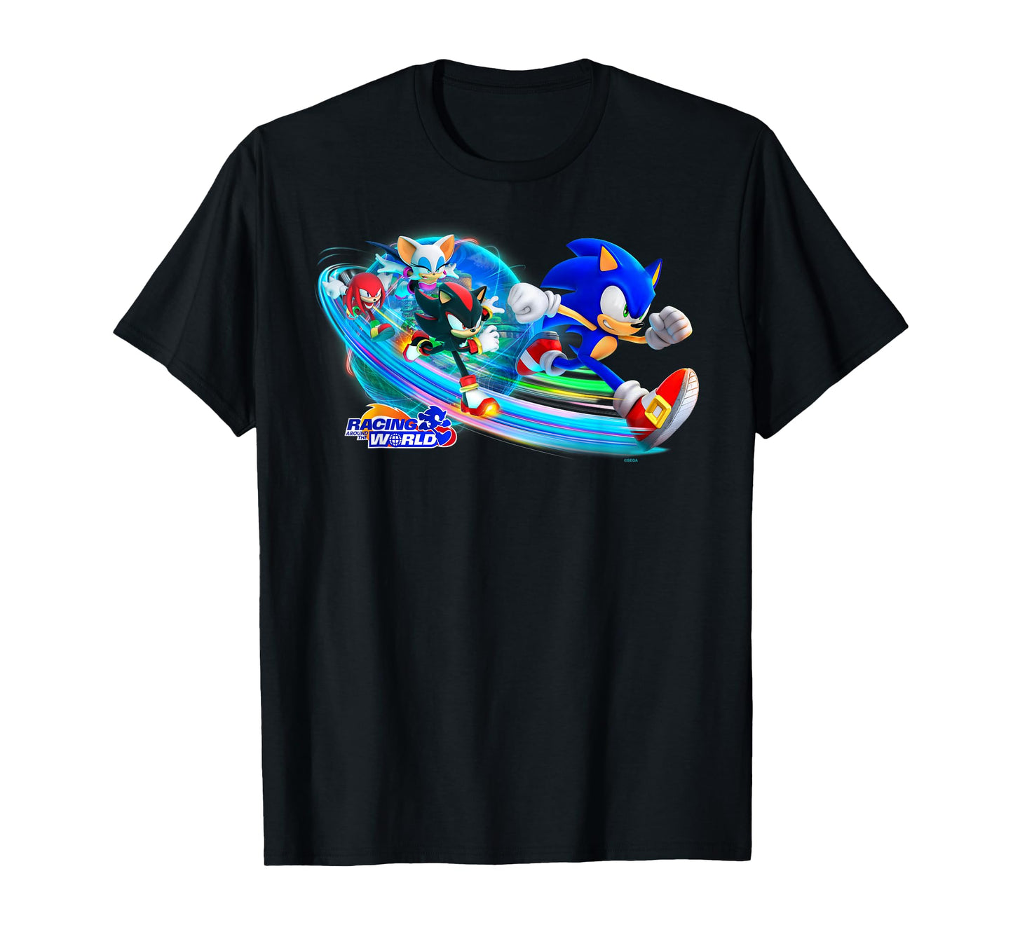Sonic the Hedgehog - Racing Around the World key art T-Shirt