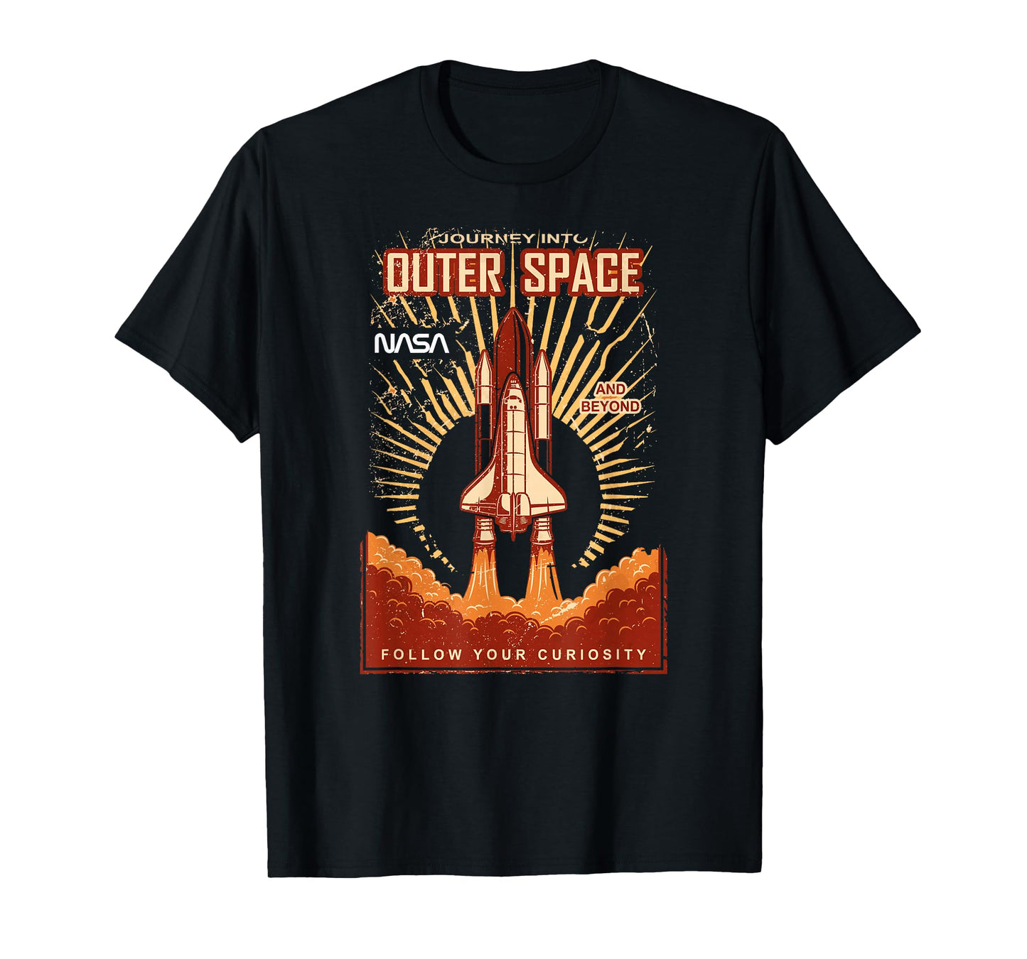 The Outer Space Retro NASA T-Shirt