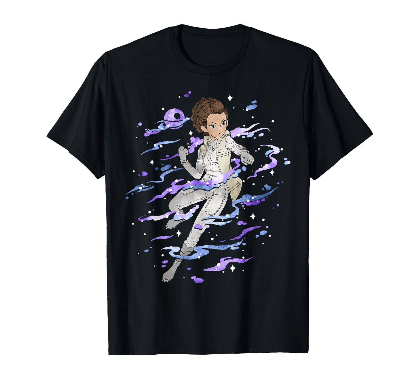 Star Wars: The Empire Strikes Back Princess Leia Anime T-Shirt