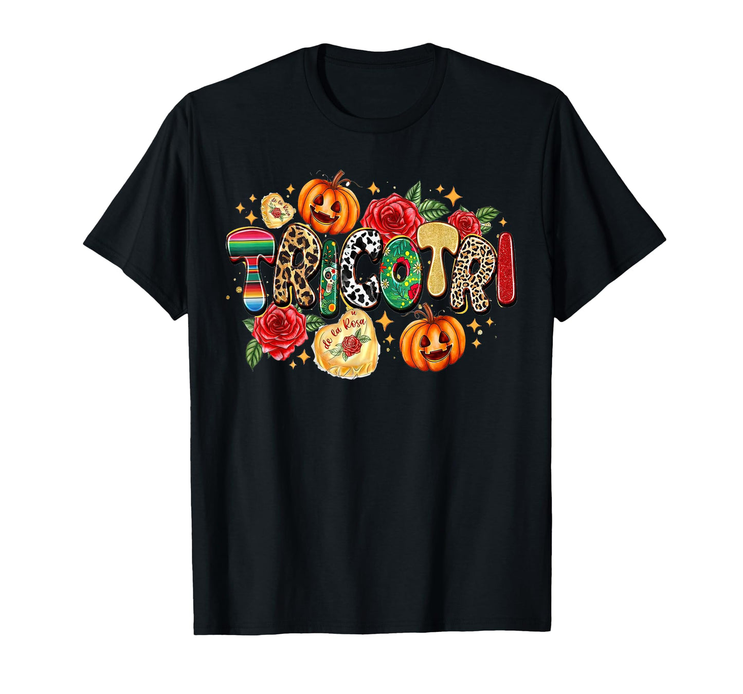 Tricotri With Candies, Happy Halloween, Spooky Vibes T-Shirt