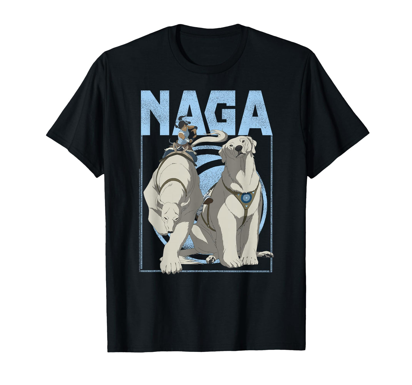Avatar: Legend of Korra Sitting Naga Anime T-Shirt