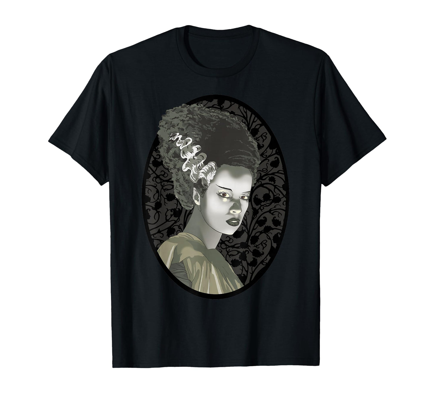 Universal Monsters Bride Of Frankenstein Illustrated T-Shirt