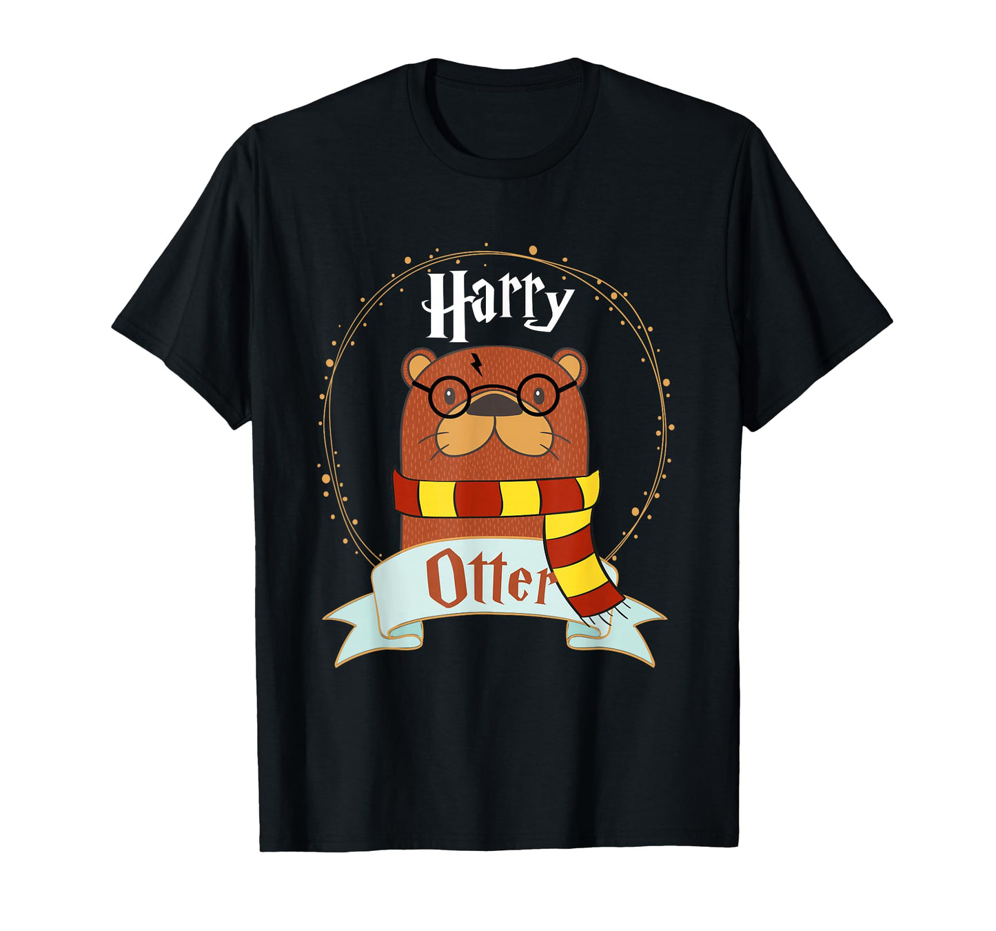 Harry Otter Funny Wizard Parody Magic T-Shirt T-Shirt