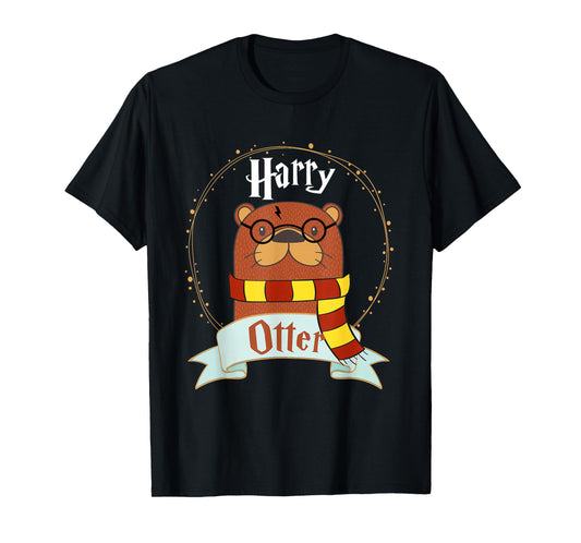 Harry Otter Funny Wizard Parody Magic T-Shirt T-Shirt