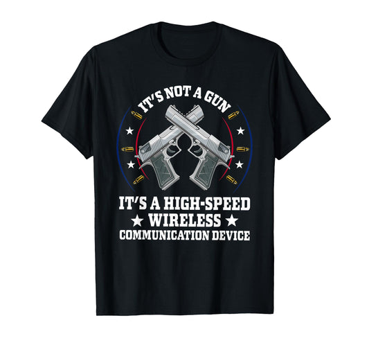 Mens Its Not A Gun Meme - Funny Its Not A Gun - Funny Gun T-Shirt