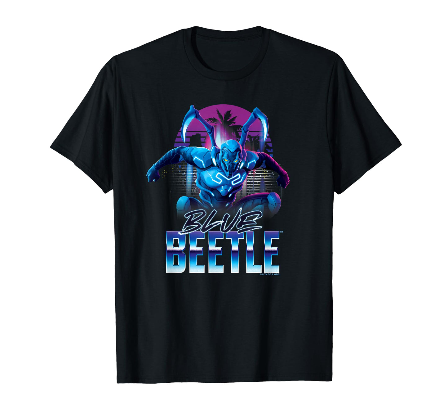 Blue Beetle Movie City Protector T-Shirt