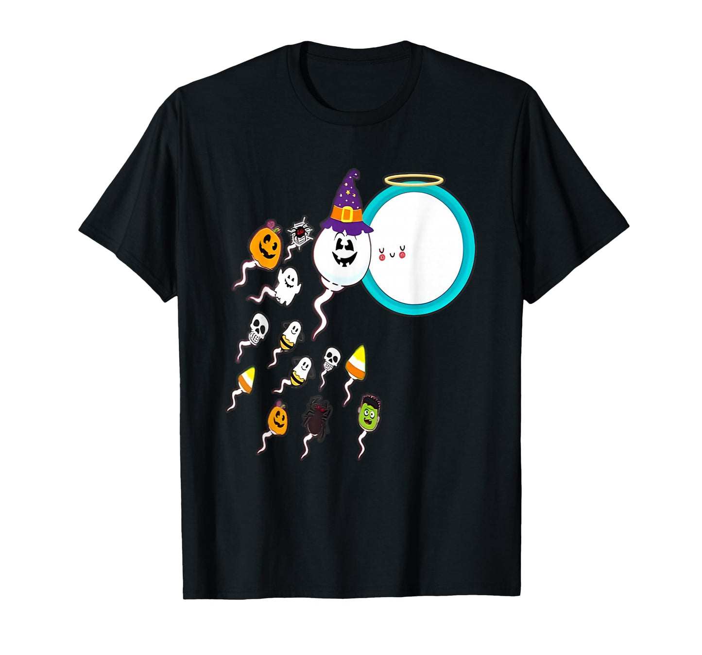 Sperm Load Funny Halloween T-Shirt