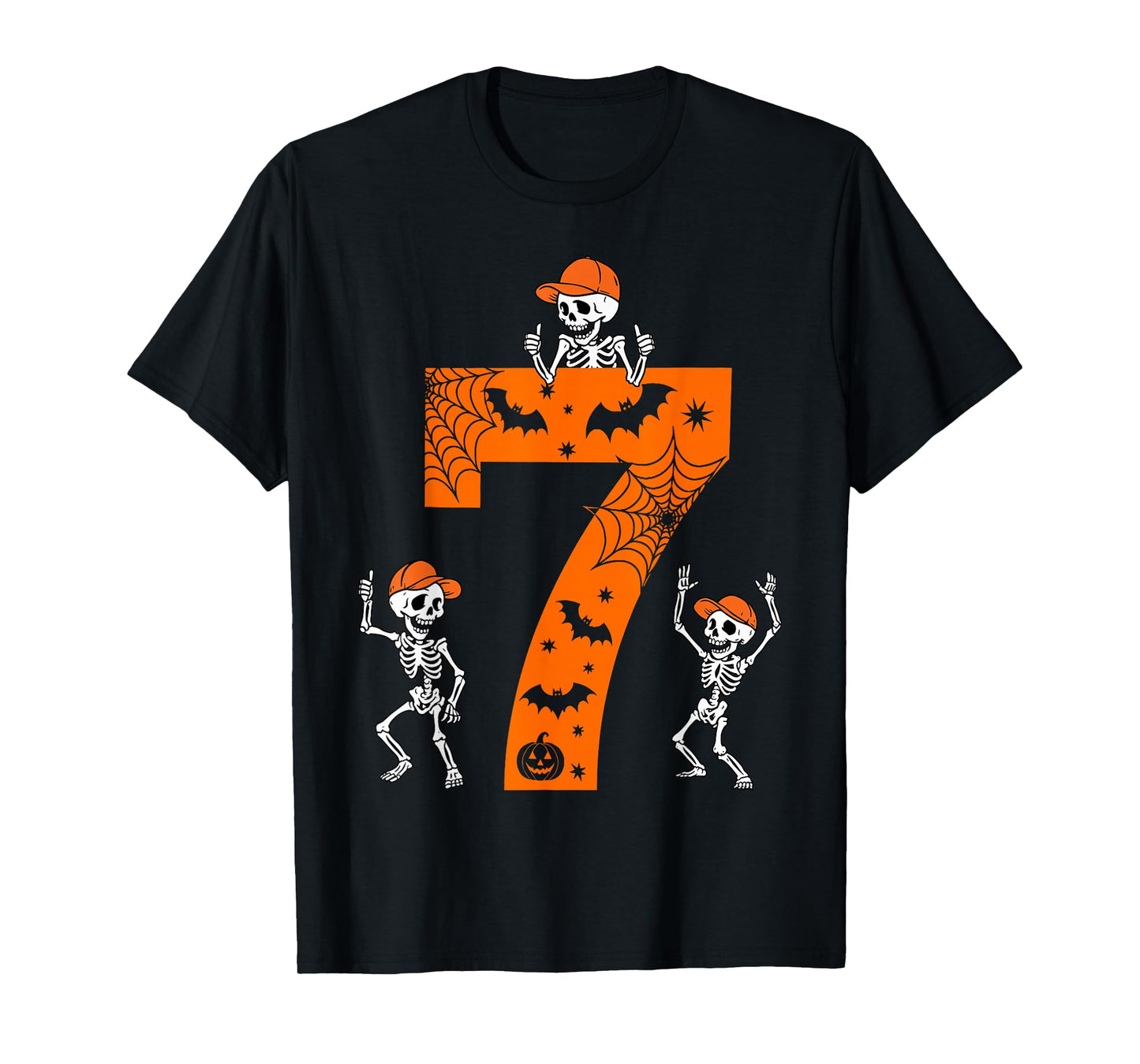 Six Seven Meme 6 7 Halloween Costume Dancing Skeleton T-Shirt