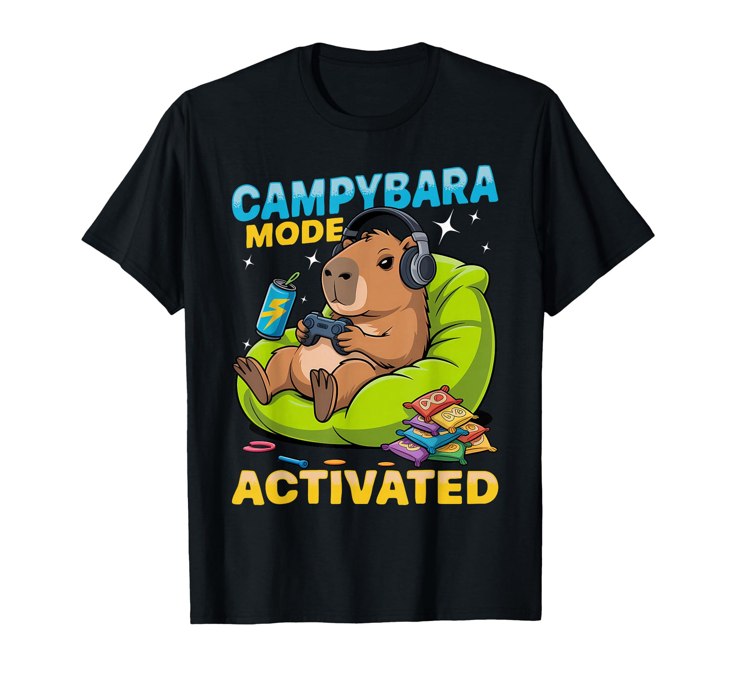 Capybara Gamer Gaming T-Shirt
