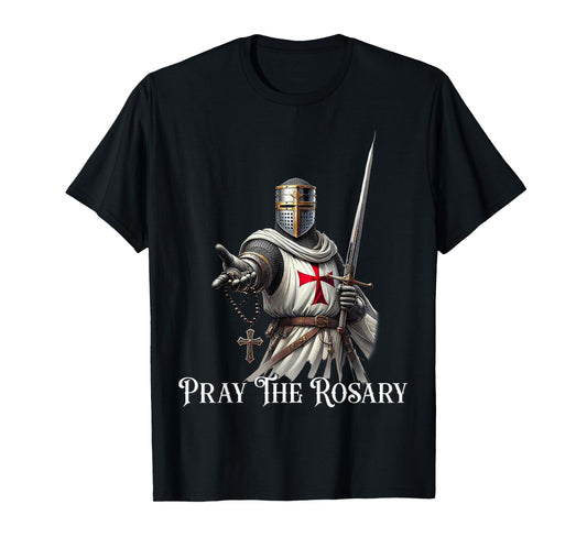 Catholic Knight Templar Latin Crusader Cross T-Shirt