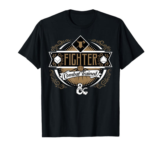 Dungeons & Dragons Fighter Combat Trained T-Shirt