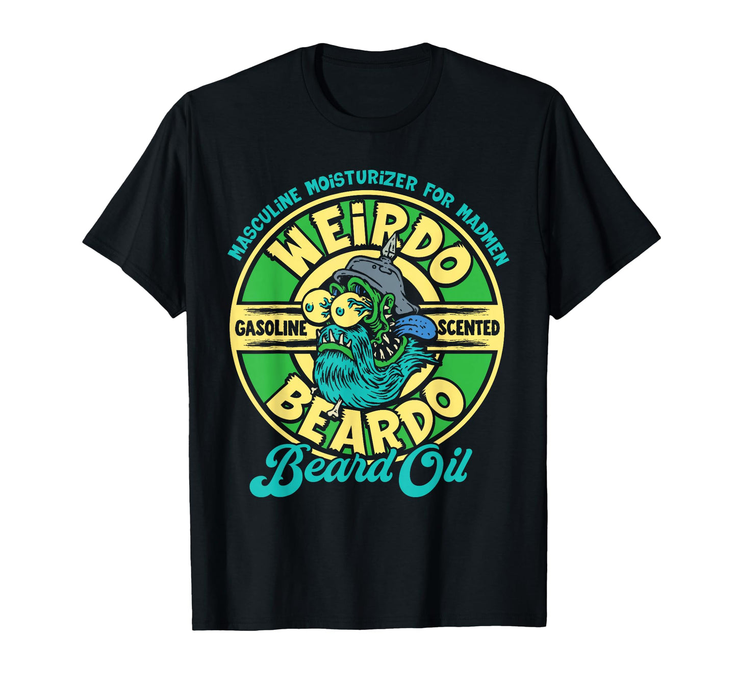 Monster Weirdo Beardo Gas Scented Beard Oil T-Shirt