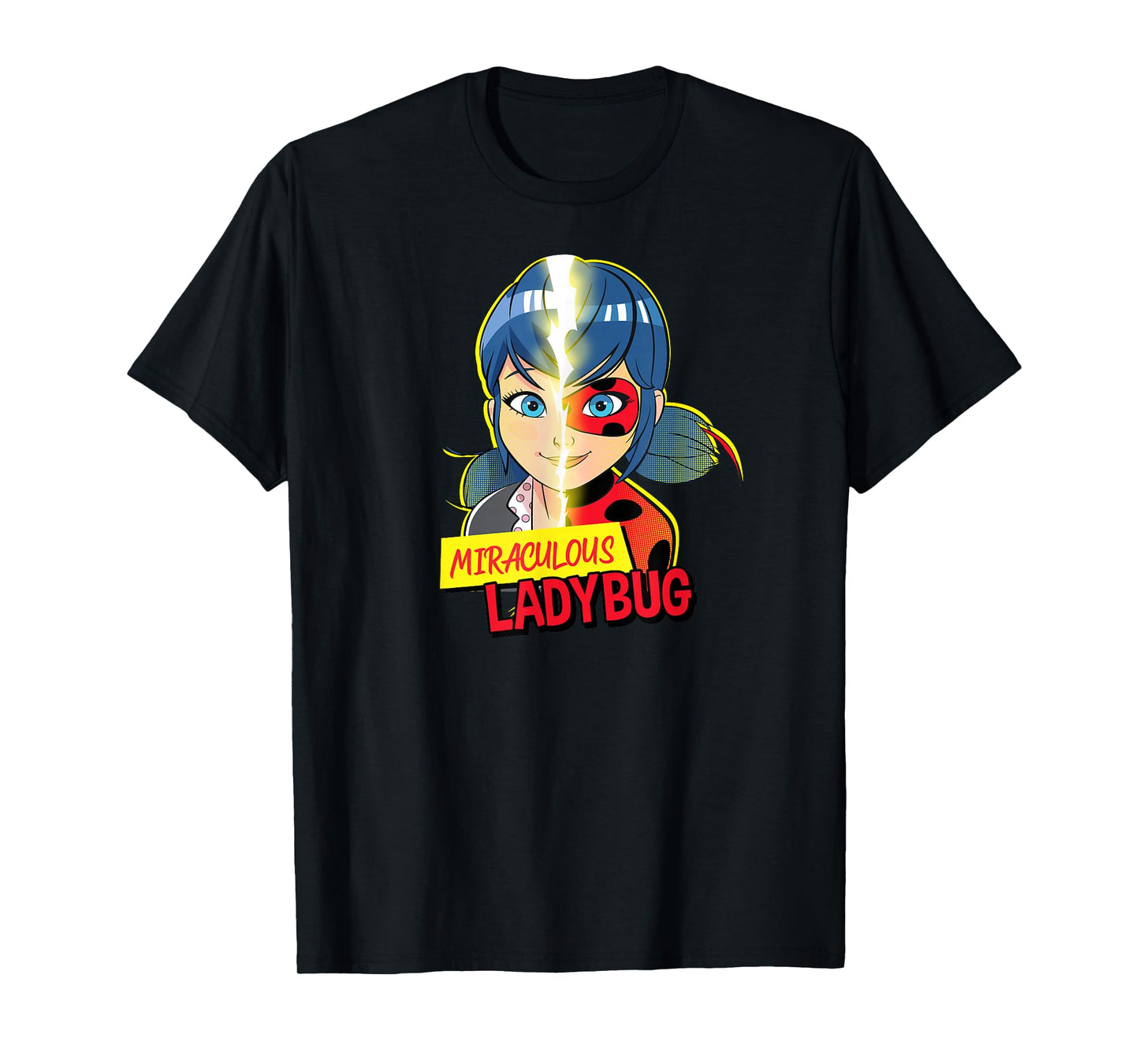 Miraculous Collection Ladybug Marinette Transformation T-Shirt