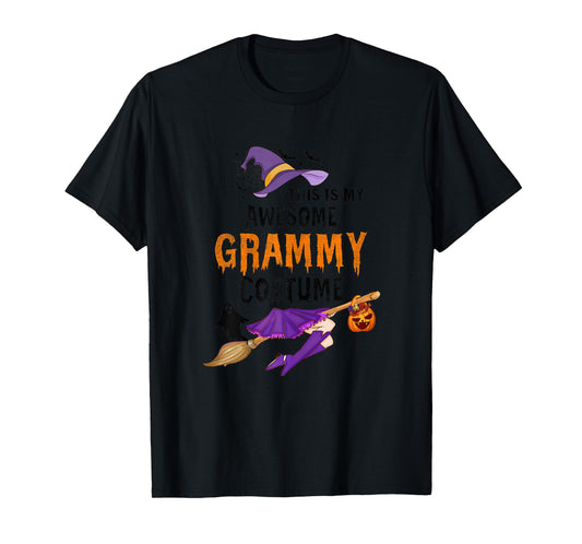 Womens This Is My Awesome Grammy Costume Halloween Spooky Women T-Shirt