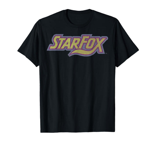 Star fox Vintage Distressed Game Logo Graphic T-Shirt T-Shirt