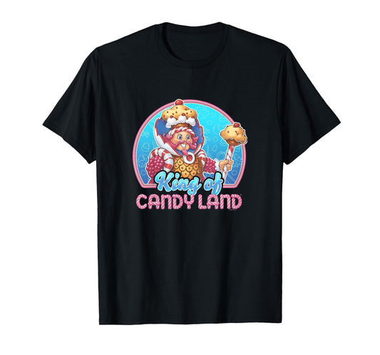 Candy Land King Kandy Vintage Portrait Logo T-Shirt