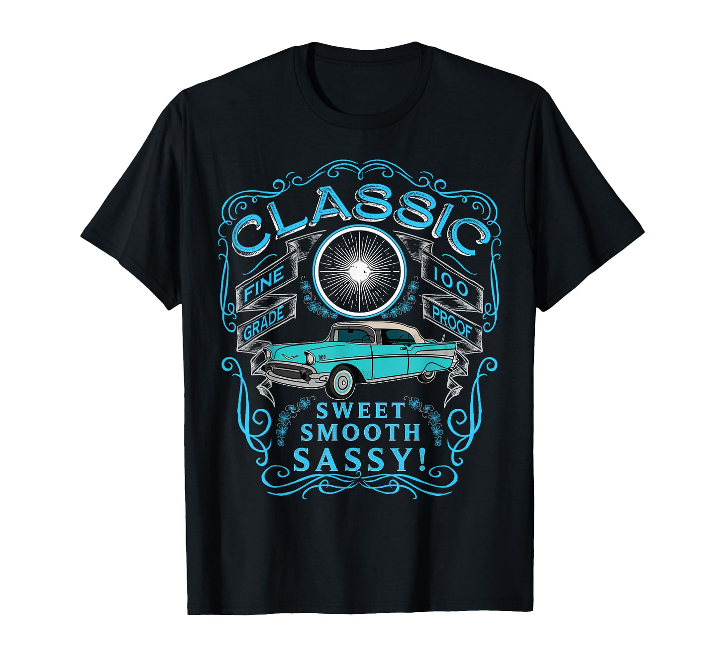 Classic Car Shirts for Women, Women's Shirt with Car Gift T-Shirt