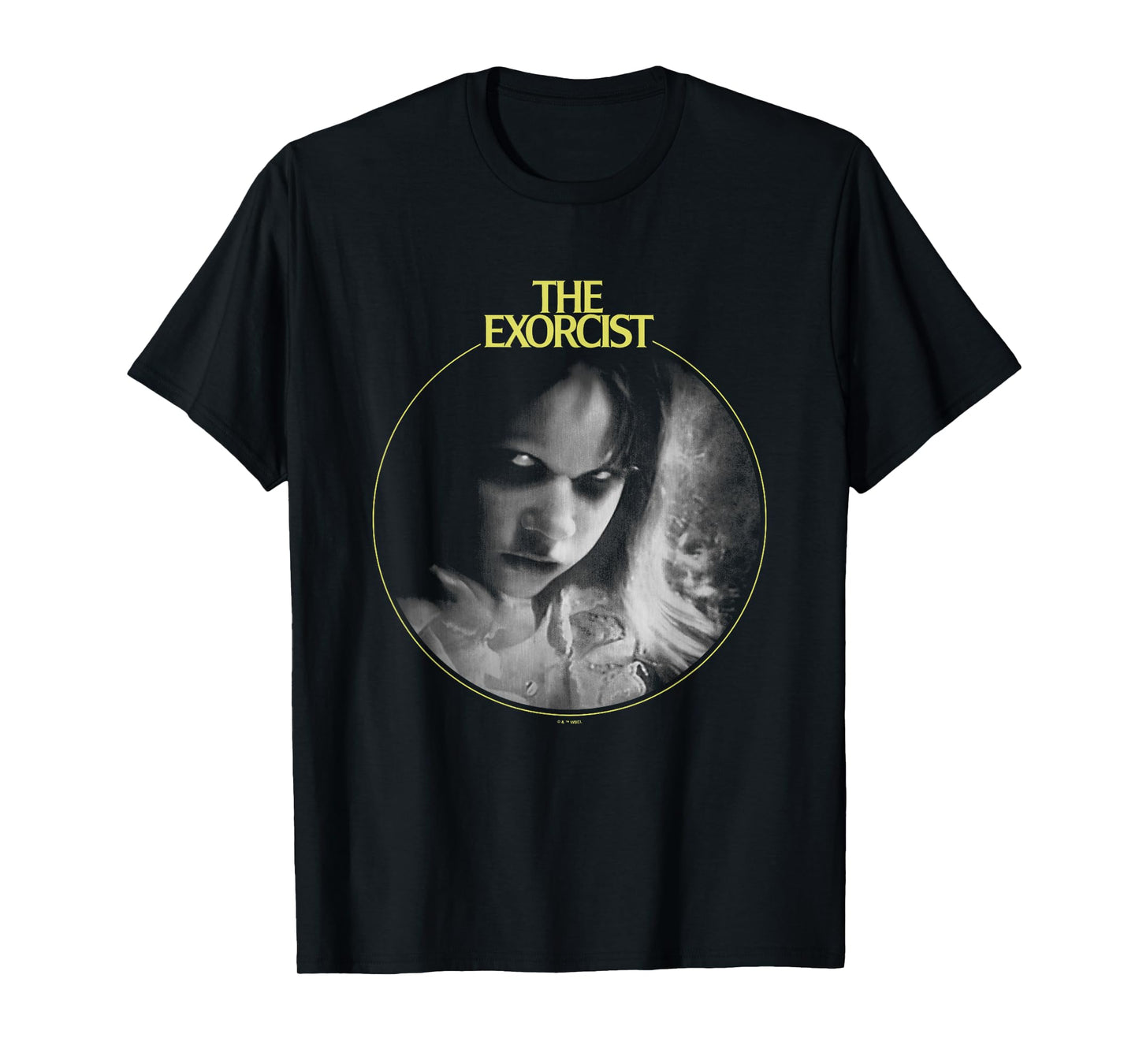 The Exorcist Regan MacNeil Possessed Big Face Portrait T-Shirt