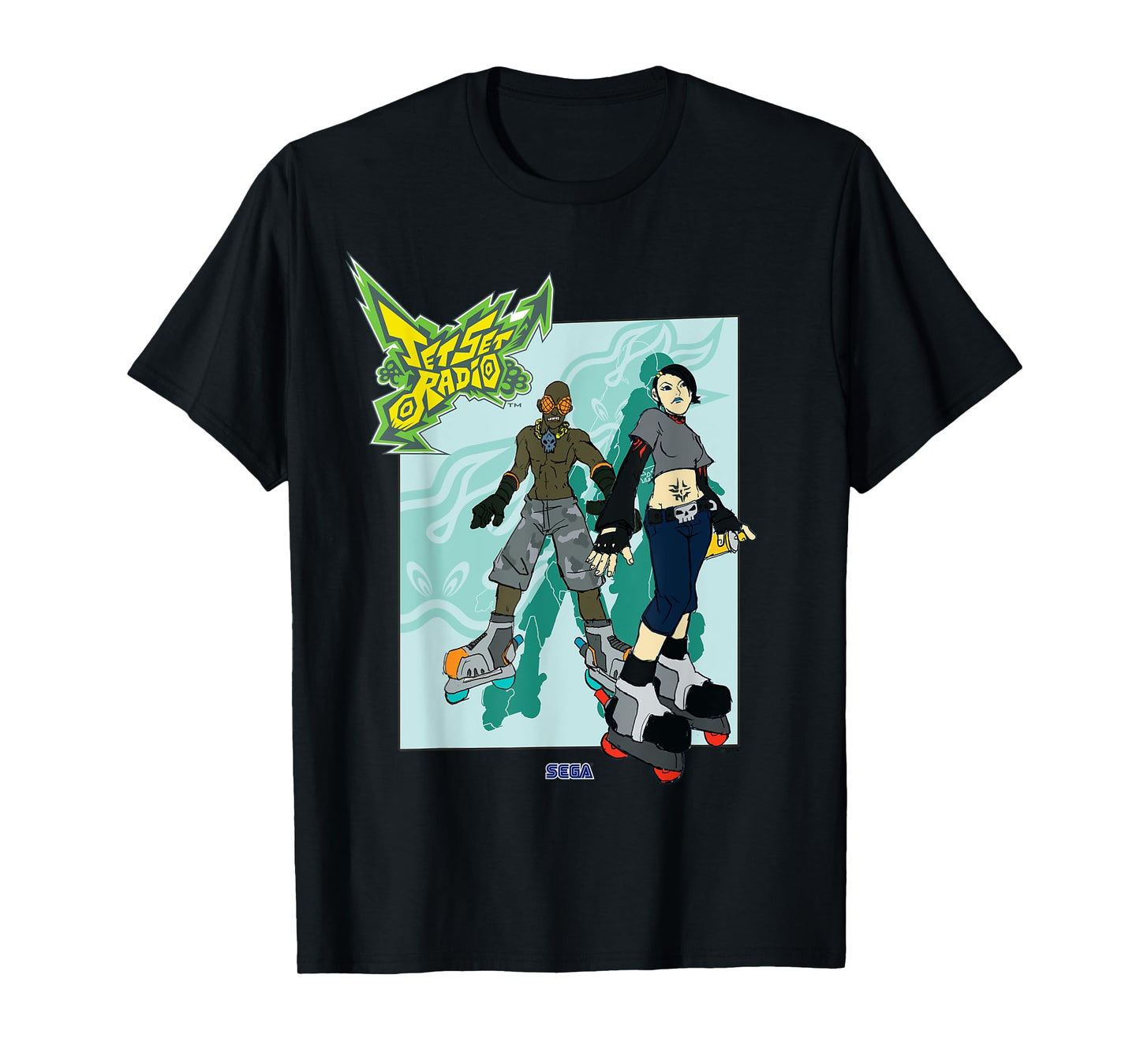 Jet Set Radio Duo Garam, Cube SEGA Dreamcast Video Game T-Shirt