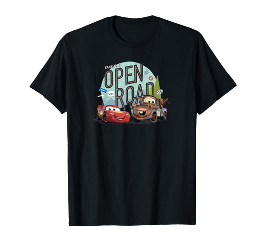 Disney Pixar Cars on the Road Take the Open Road T-Shirt