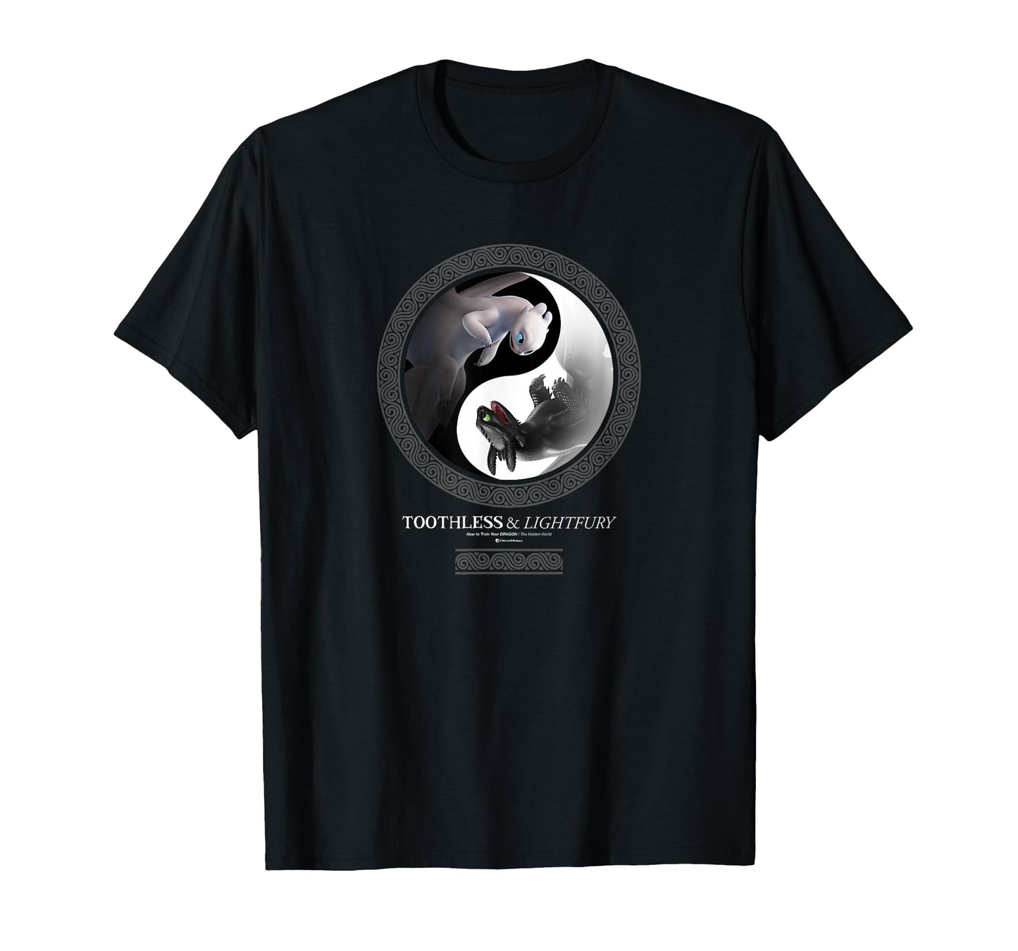 How to Train Your Dragon 3 Yin Yang Dragon T-Shirt