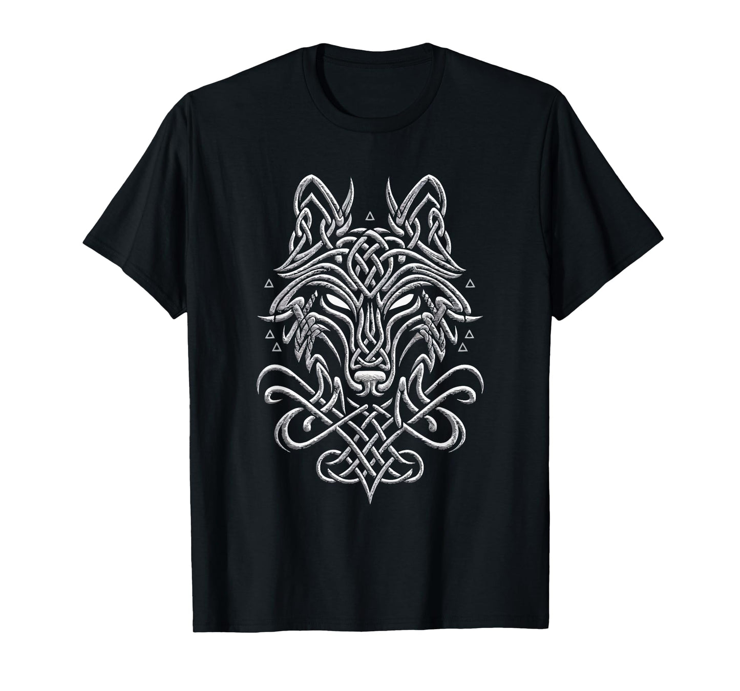 Venrir Wolf Valhalla Norse Mythology Viking Wolf T-Shirt