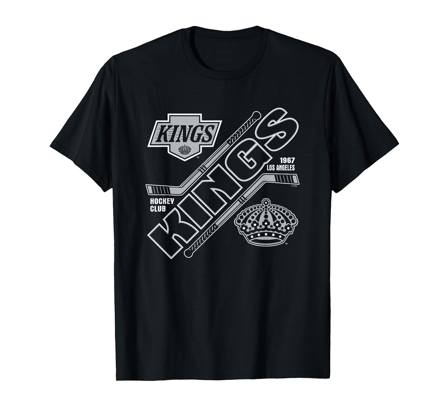 Los Angeles Kings Force Black Officially Licensed T-Shirt