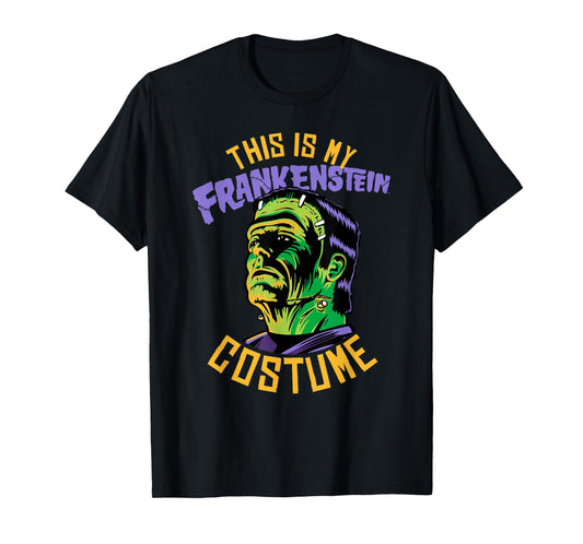 Universal Monsters This Is My Frankenstein Costume Halloween T-Shirt
