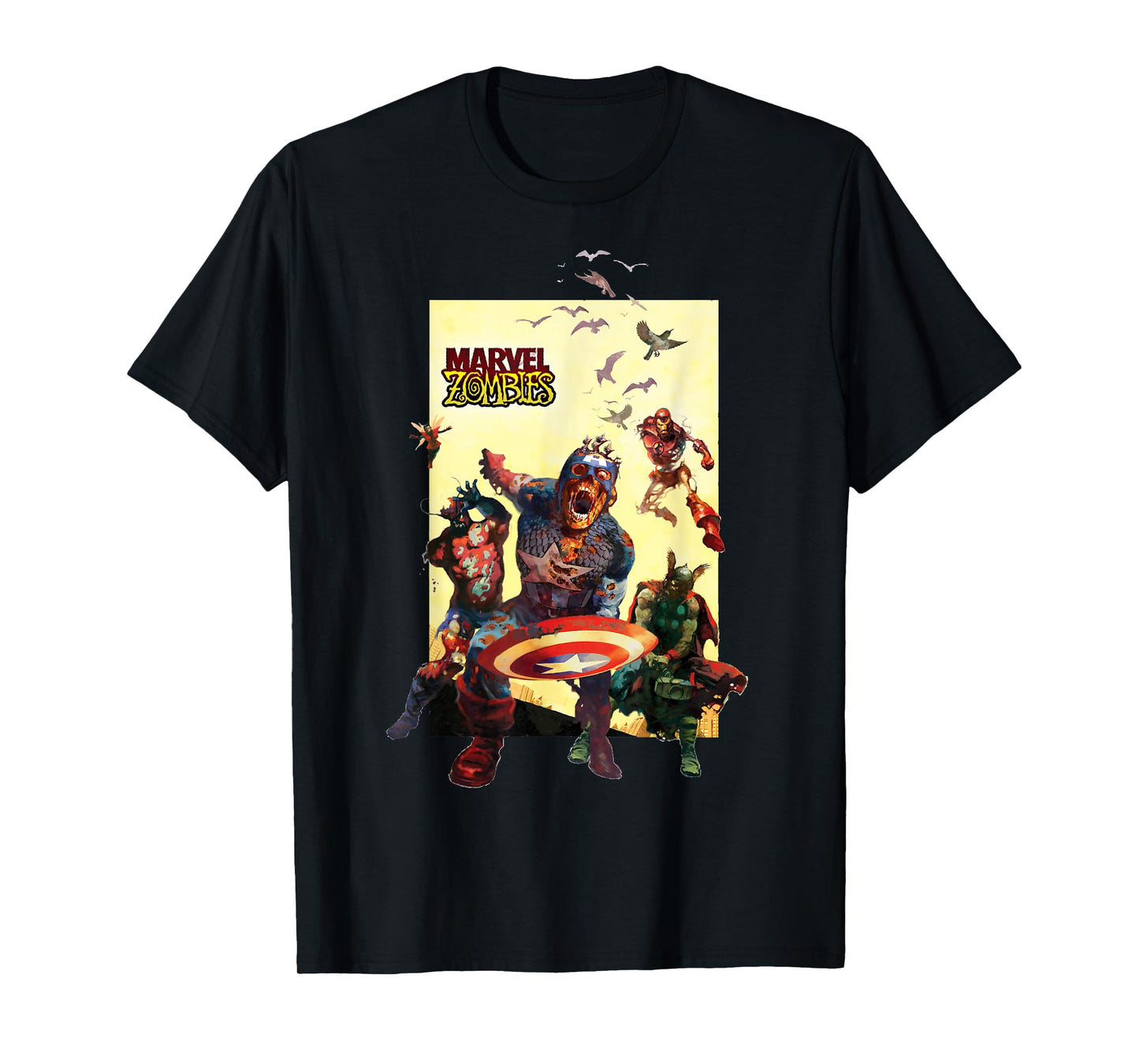 Marvel Zombies Avengers Group Shot Zombie T-Shirt