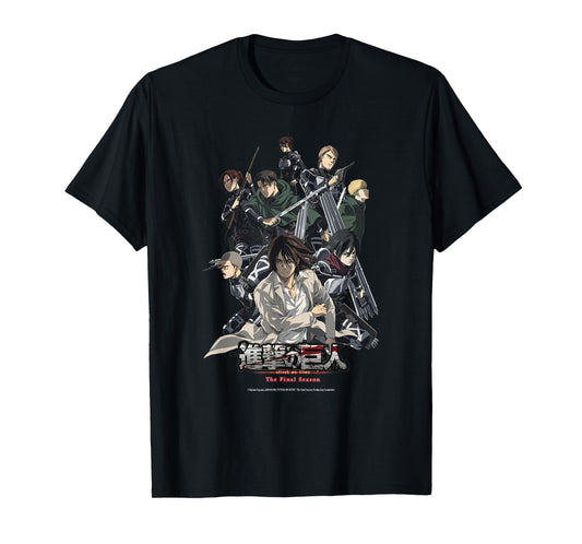 Attack on Titan Final Season - The Factions T-Shirt