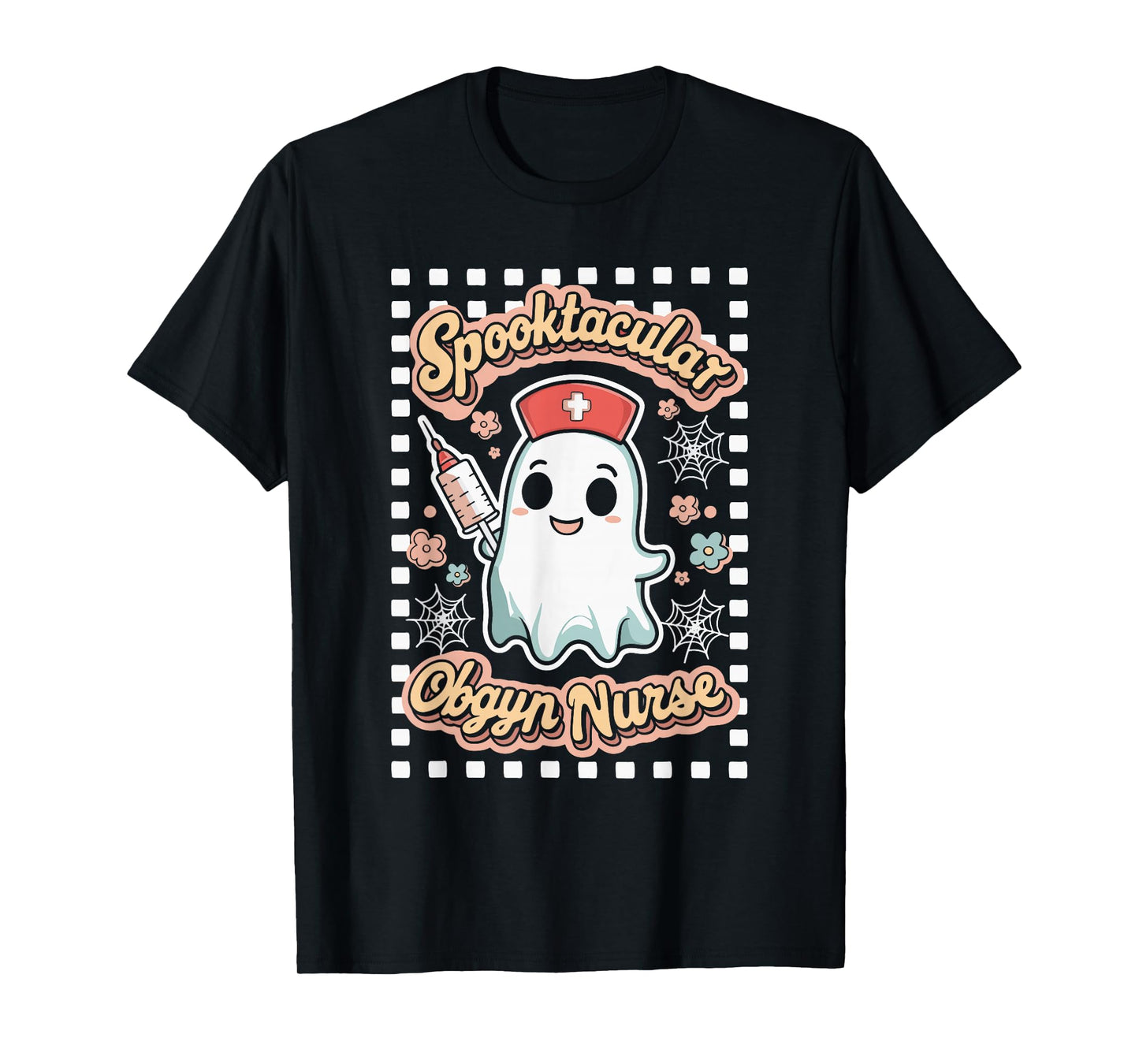 Spooktacular OBGYN Nurse Gynecologist Obstetrics T-Shirt
