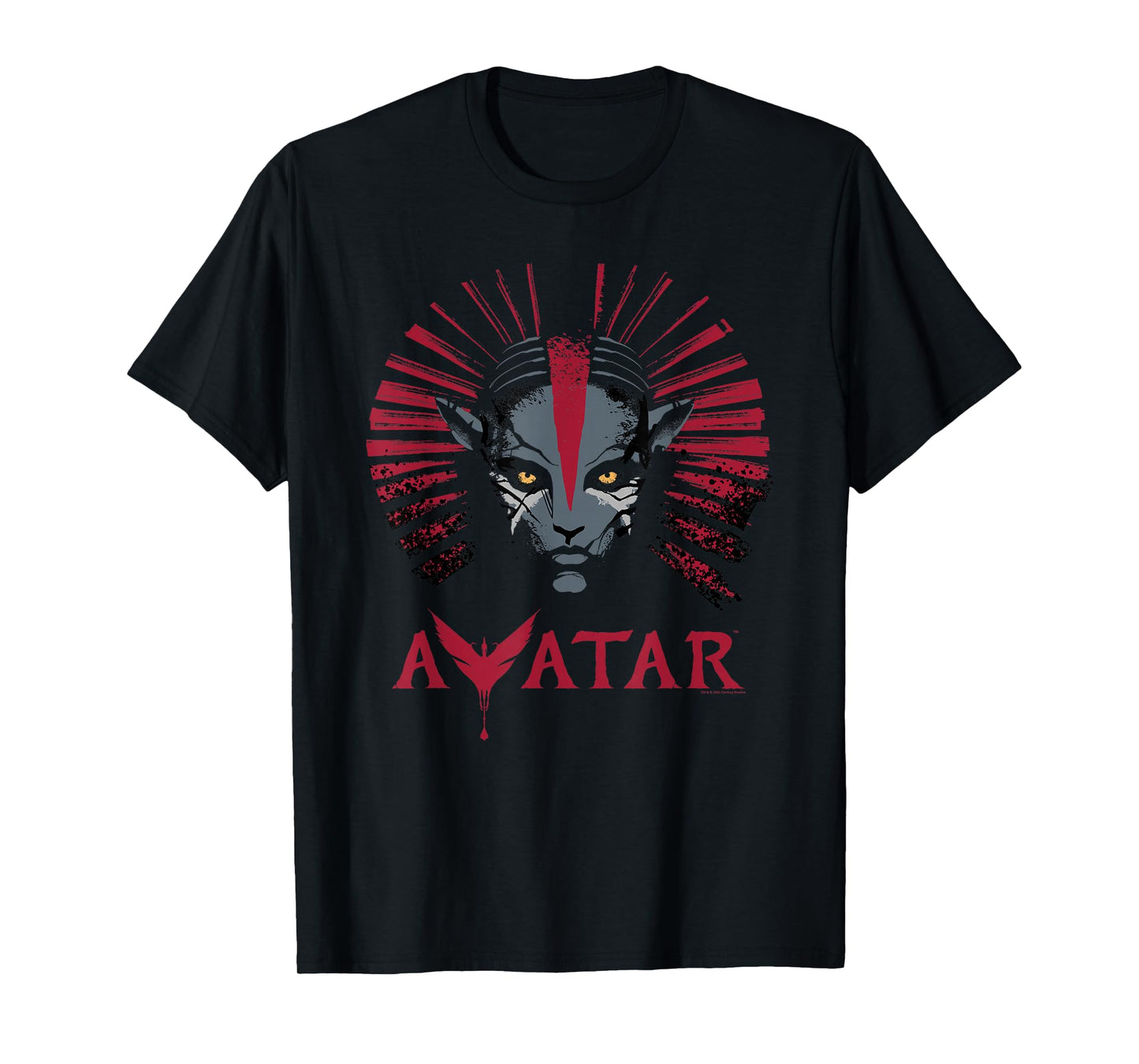 Avatar: Fire and Ash Varang Face Mangkwan Clan & Movie Logo T-Shirt