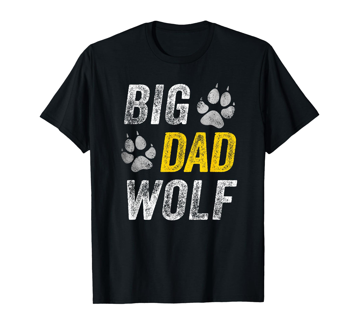 Halloween Shirt Dad Men Funny Lazy Costume Big Dad Wolf T-Shirt