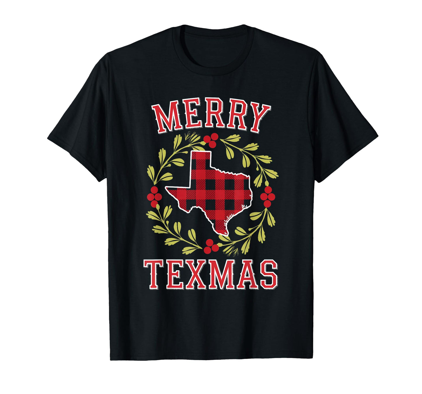 Funny Merry Texmas Texas State Family Christmas Xmas Pajama T-Shirt