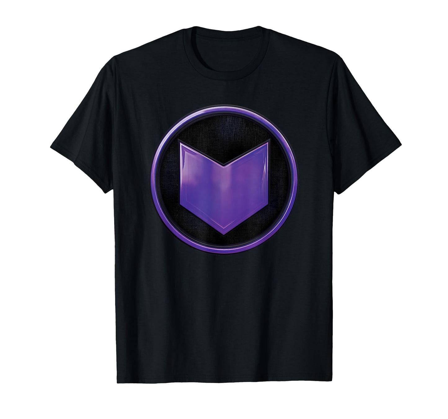 Marvel Hawkeye Purple Arrow Logo T-Shirt