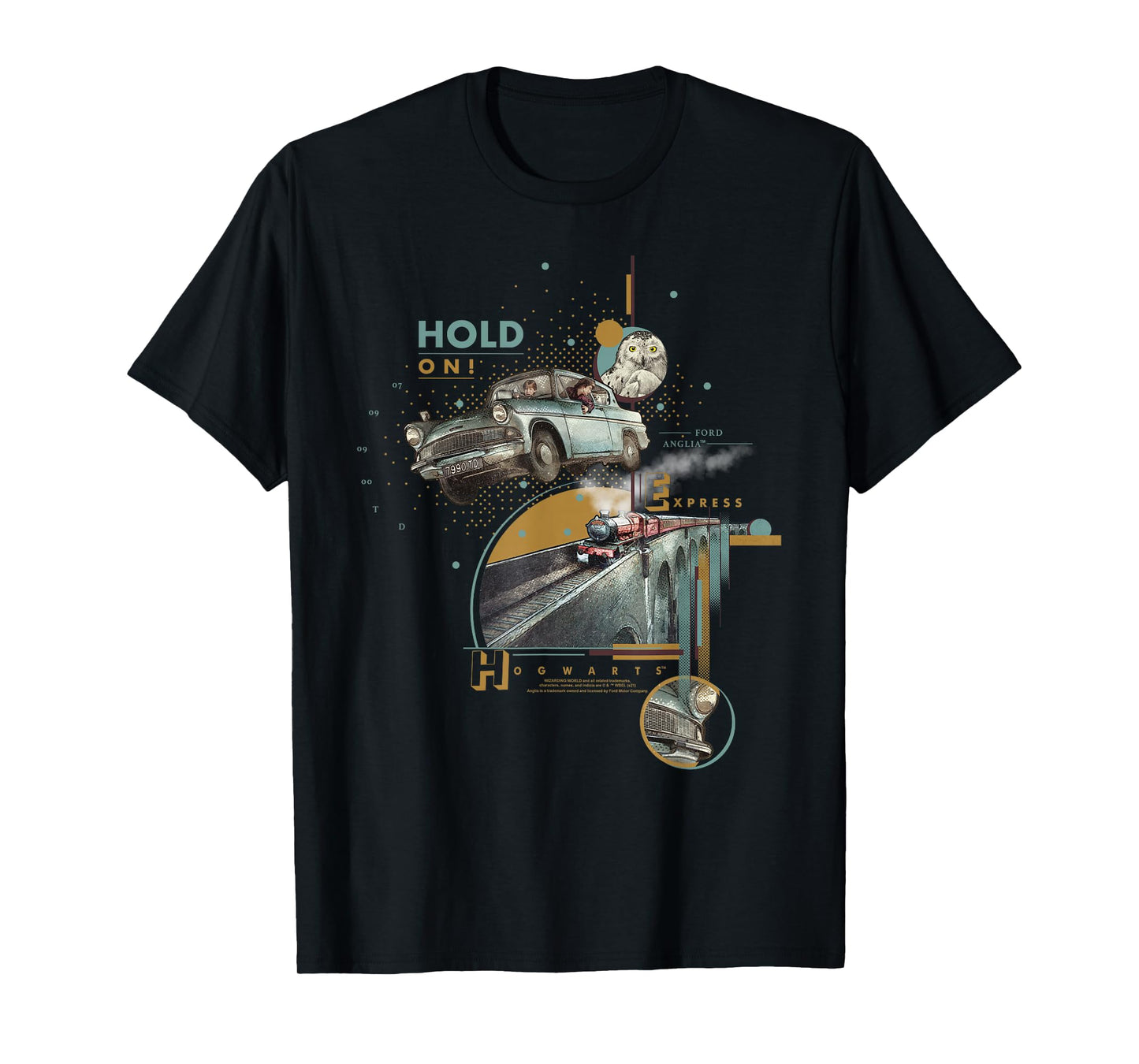 Harry Potter Weasley's Flying Ford Anglia T-Shirt