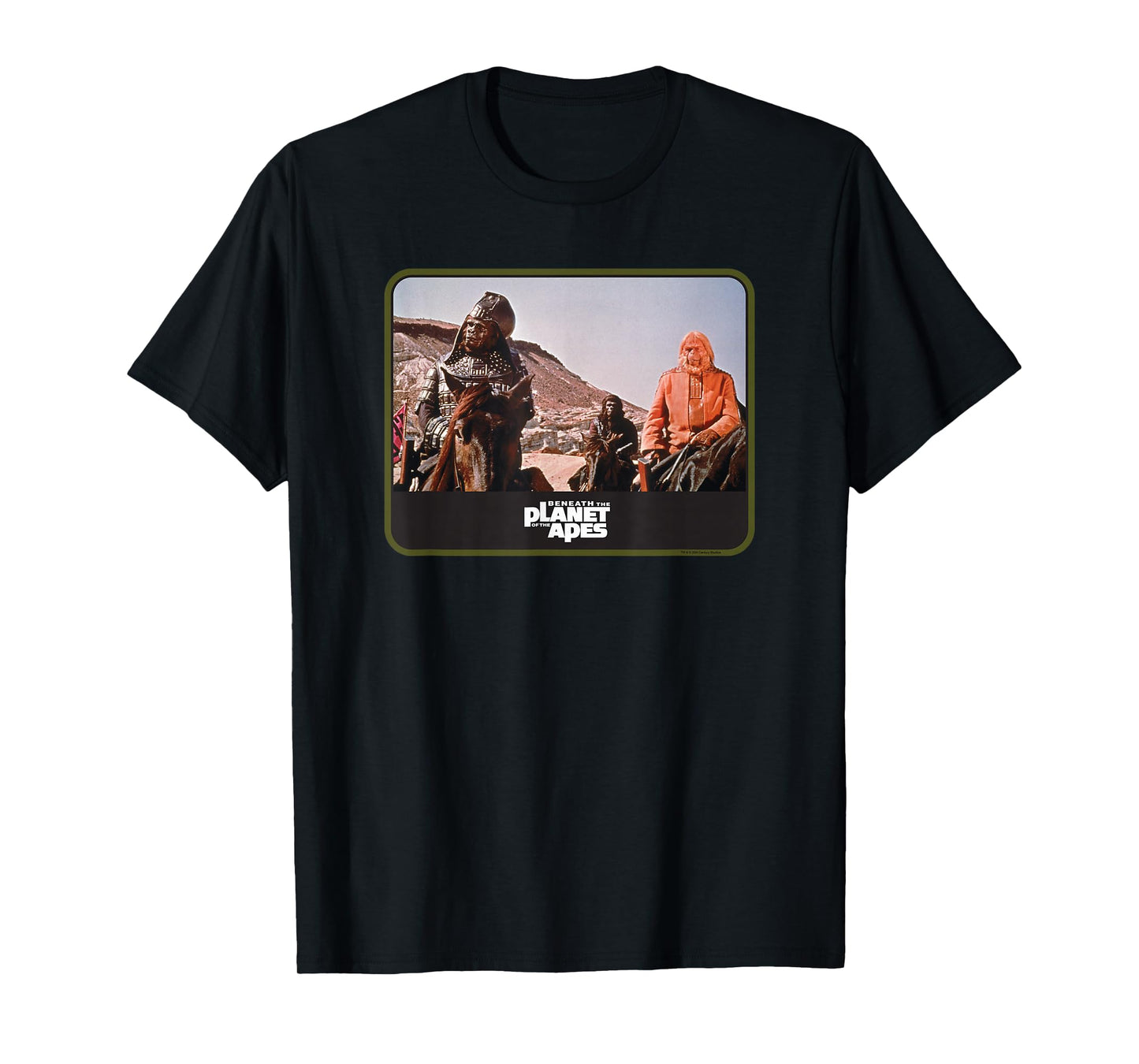 Beneath The Planet of The Apes 1970 General Ursus & Dr Zaius T-Shirt