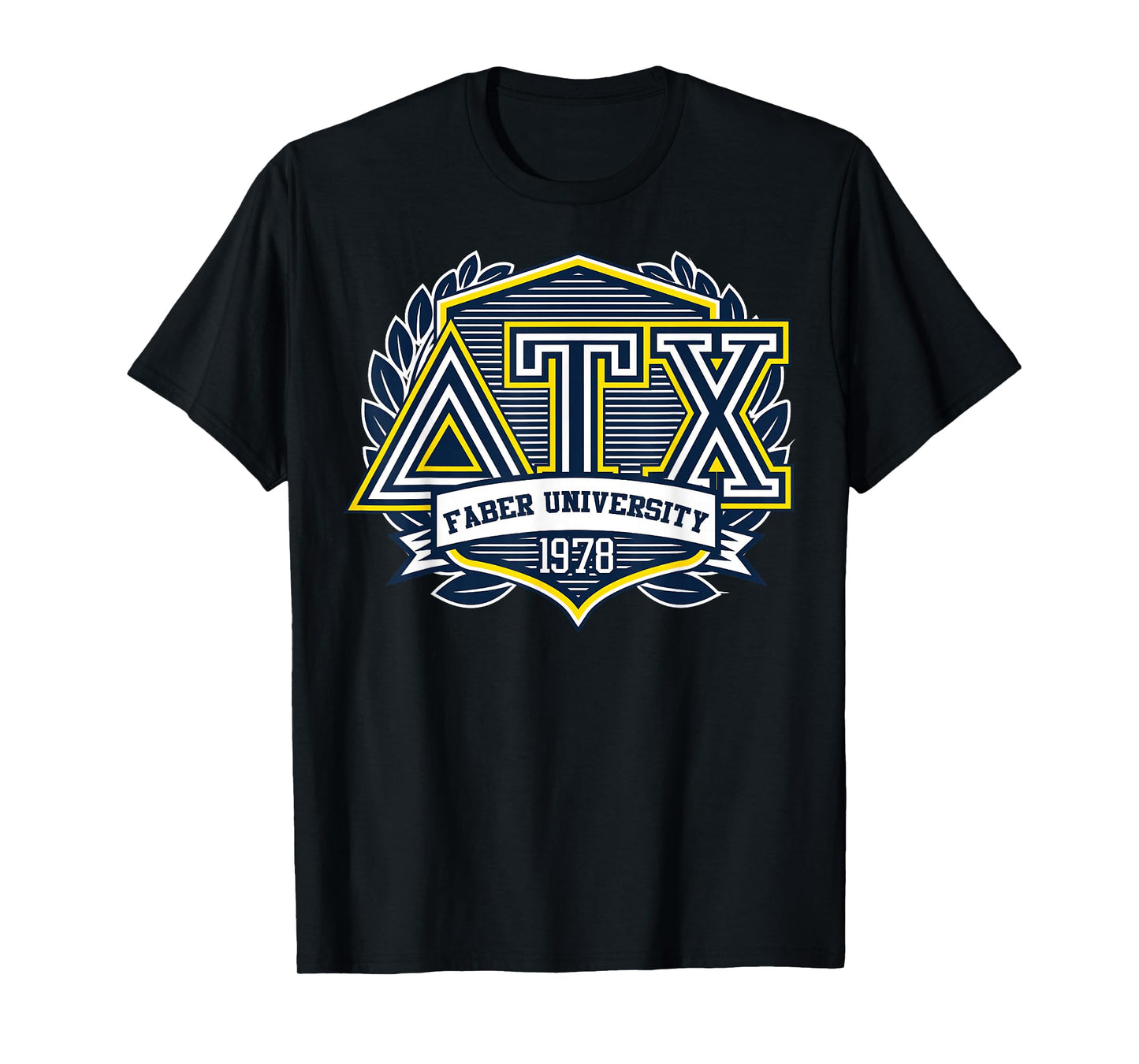 Animal House Faber University 1978 Frat Logo Graphic T-Shirt T-Shirt