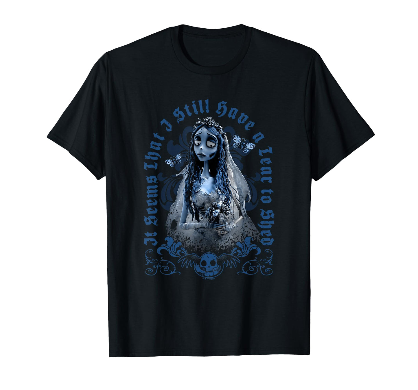 Corpse Bride It Seems That I Still Have A Tear to Shed Logo T-Shirt