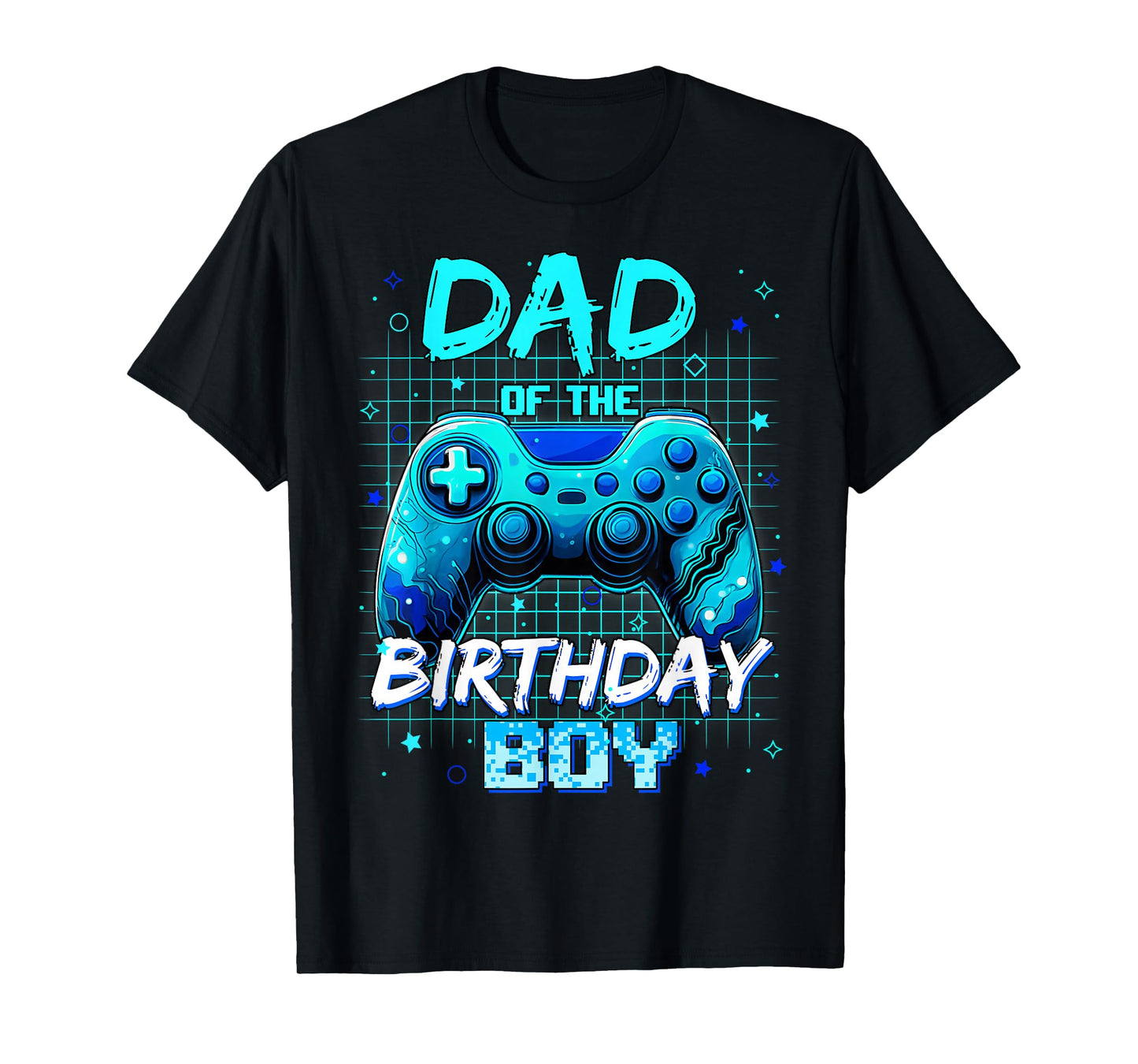 Dad of The Birthday Boy Video Game Family Matching Party T-Shirt