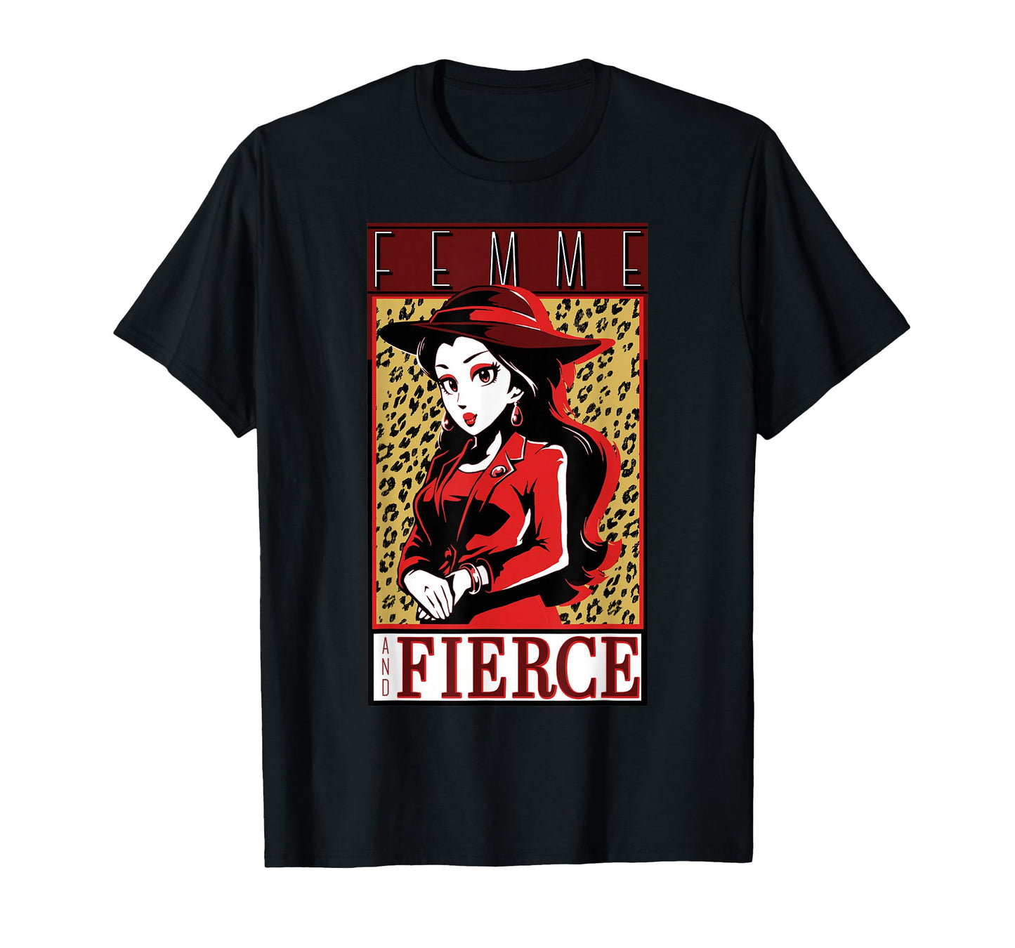 Super Mario Odyssey Vintage Nintendo Femme Fierce Poster T-Shirt
