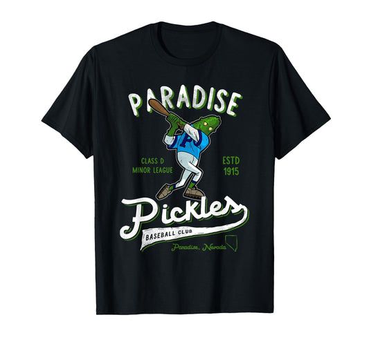 Paradise Pickles Retro Minor League Baseball Team T-Shirt
