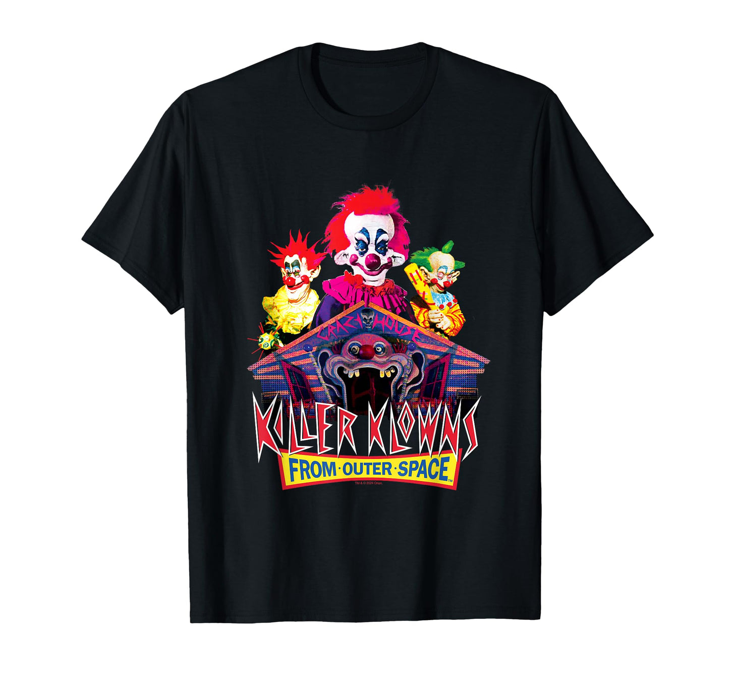 Killer Klowns from Outer Space Iconic Circus Klowns Poster T-Shirt